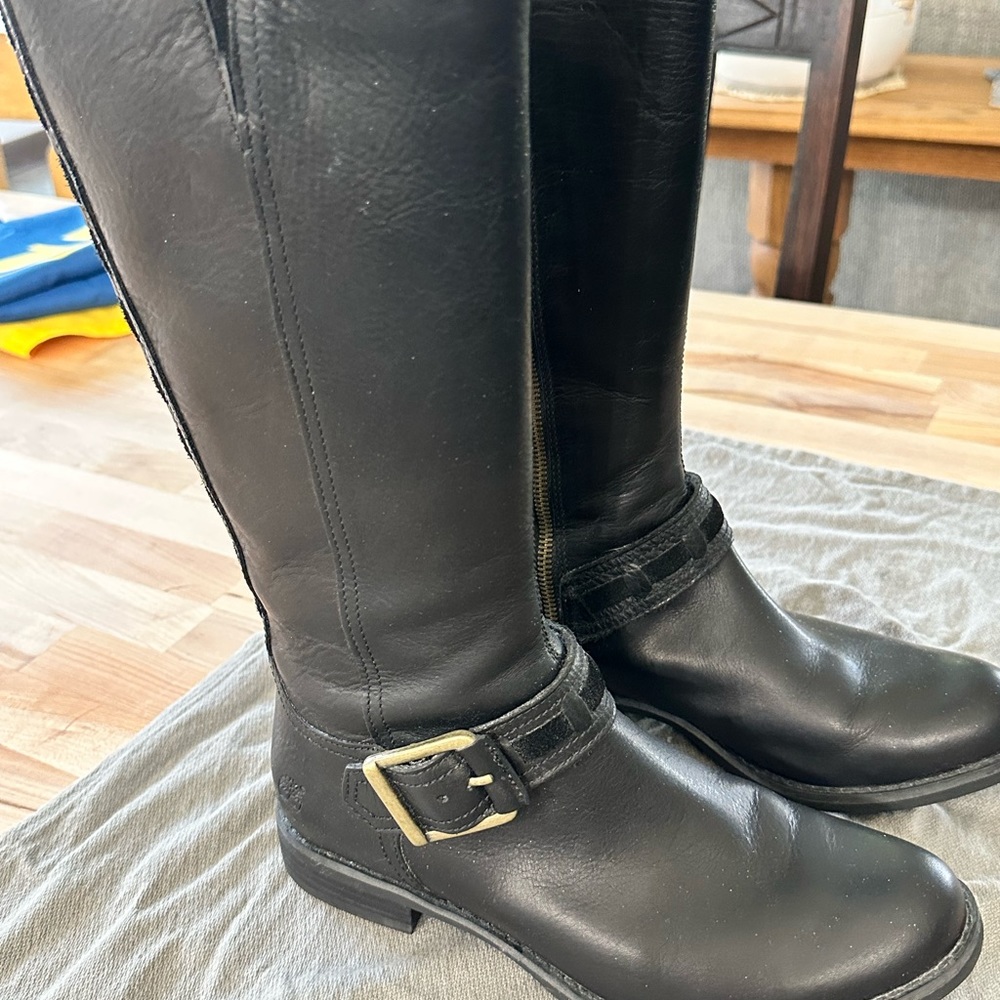 Timberland black boots